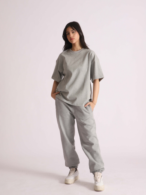 Heather Grey Oversized Tshirt